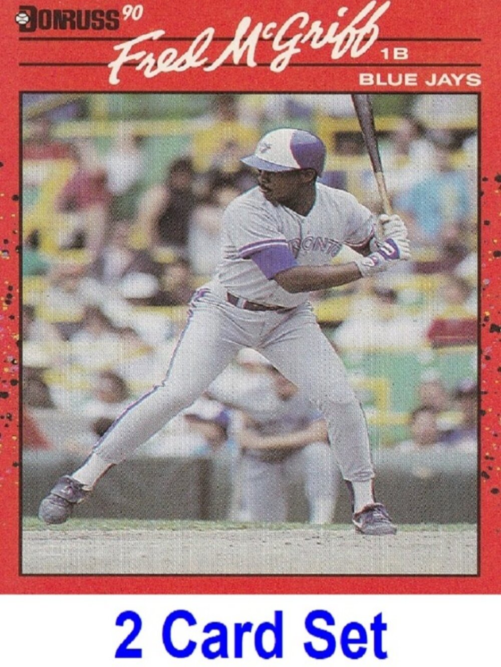 Fred McGriff Baseball Card Collection